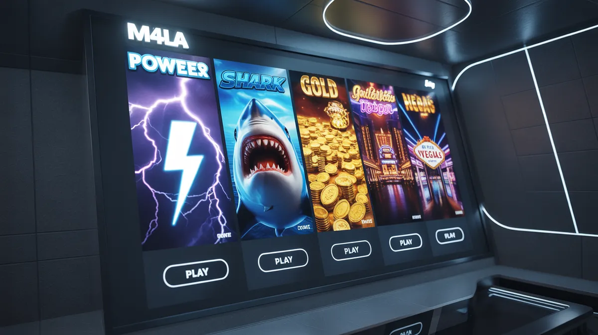 คอลเลกชันเกมสล็อต M4LA จากทุกค่ายเกมดัง